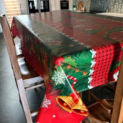 dia dos pais4-Place Tablecloth Printed Thermal Plastic 140x140