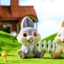 Miniso 兔子主题摆件，桌面装饰，可爱卡通造型，送朋友的礼物（随机发货，1个） - 彩色 - 查看 7