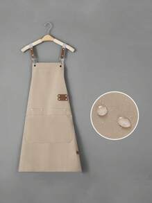 新款工作围裙 日式工作围裙 适用于办公室、咖啡厅、餐厅、厨房 防水防油 男女皆宜 - 彩色 - 查看 9