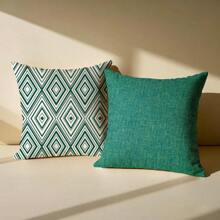 4pcs/Set Bohemian Style Sofa Bed Head Pillowcase, Soft & Clear Print Decorative Throw Pillow Cover, 45x45cm, Without Inner Pillow, Simple Gift, Sofa Cushion, Star, Decor Style, Easy To Use, Pillow Gifts Birthday Graduation