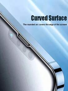 2 片全覆盖磨砂钢化玻璃适用于 17/17 Air/16/16E/15/14/13/12/11 Pro Max Plus Mini X XS Max XR [触摸灵敏度] [防指纹] - 無色 - 查看 6
