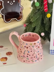 1 件创意梦幻花园陶瓷杯，女士设计，家用水杯。情侣、派对或纪念品的完美礼物（含礼盒）返校季