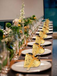 20pcs Laser Cut Gift Boxes, Suitable For Baby Shower Parties, Weddings, Small Gift Bag Decoration, Gift Boxes - Multicolor - View 7