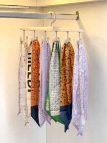 1pc Rotating Hanging Hook Rack, Bra Straps Space Saving, Wavy Drying Rack, Multi-Functional Clothes Hanger For Home/Dorm, Suitable As Gift For Relatives, Family, Friends, Teacher, Classmates, Travel, Outdoor Activities, Camping, Party, Beach Holiday, Decoration, Decor, Organizer Dress Pants Shoes Jeans Boots Skirt,Spring,Minimalist,Summer Tops