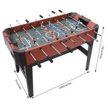 YUNRUX Professional Table Football Leeds Kicker Black Table Football Table Football Table - màu nâu - Xem 2