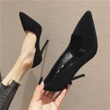 Finely Tuned Shoes For Women In 2025, New Pointed High Heels That Do Not Tire For The Feet, Soft Soles And Midheels For Professional Work. Suitable For Daily Work Or Casual Wear, Weddings, Wedding Dresses, Parties, Appointments, Gatherings, Clubs, Gifts For Yourself, Friends, Women, Etc. High Heels - 黑色細跟[7公分] - 查看 6