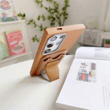 1 chiếc Ốp điện thoại có keo dán giữ thẻ, Ví dán mặt sau điện thoại di động đa năng có 1 khe cắm thẻ & Giá đỡ để bàn có thể gập lại - Nhiều màu - Xem 9