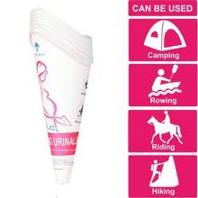 10/20pcs Disposable Paper Urinal For Female Gravida Stand Up Urinate Hygienic Leak-Proof Portable Pee Funnel Camping Travel Supplies Summer Cooling,Beach,Travel