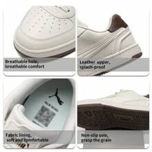 Caven 2.0 Lux: Zapatillas bajas para hombre y mujer, para parejas, calzado deportivo para exterior y calzado casual. - Gris-dorado-marrón café - Ver 6