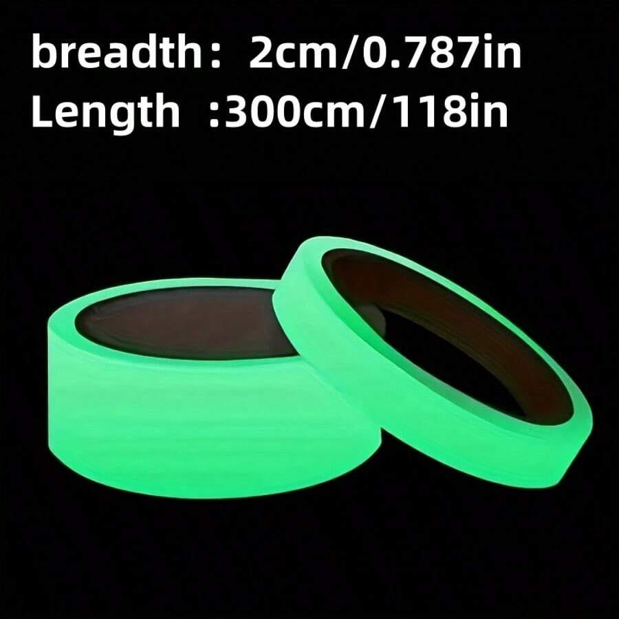 Nastro antiscivolo adesivo che si illumina al buio, adesivo luminoso per gradini, palcoscenico, parete, moto, auto, strisce riflettenti