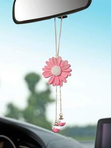 1pc Flower Design Car Hanging Ornament