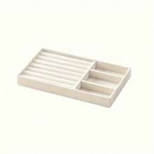 Velvet Jewelry Display Rack, Multi-Grid Jewelry Display Board For Rings, Earrings, Bracelets, Necklaces, Brooch, Watches - Multicolor - View 8