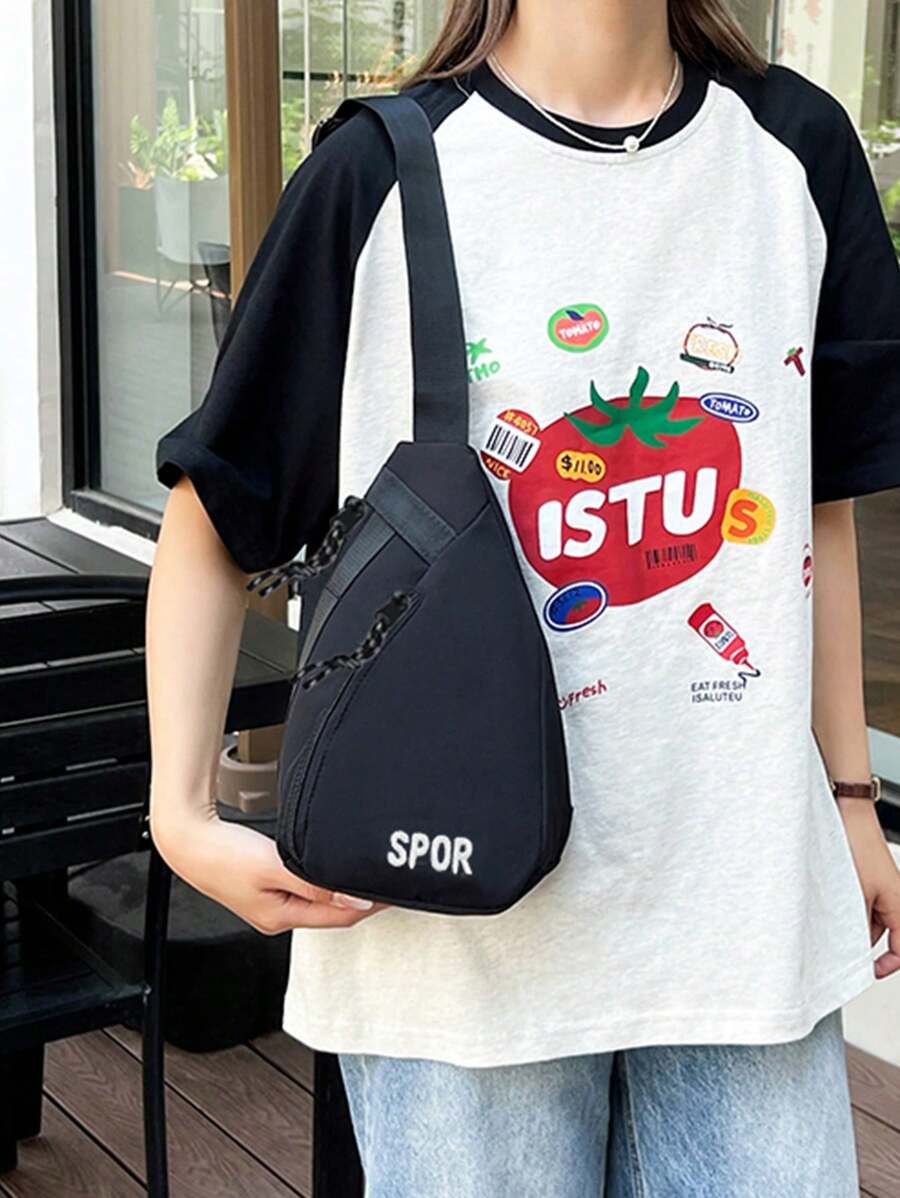 Foreign Air Lightweight Simple Nylon Cloth New Shoulder Bag For Belts - Multicolor - View 1