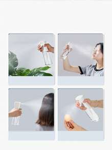 1pc Disinfection Nano Spray Bottle, Alcohol Sprayer, Ultra-Fine Mist Disinfection, High Pressure, Hairstyling, Moisturizing Cosmetic Bottle