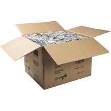 AmerCareRoyal 2-In-1 Disposable Silverware Heavy Weight Plastic Utensil Set With Fork And Knife - Individually Wrapped Cutlery Meal Kit Black Case Of 1000 - Black1 - View 5