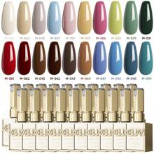 XEIJAYI XEIJAYI 20PCS 15ml High-Shine Gel Nail Polish Set In Multiple Colors Soak Off UV/LED, Formaldehyde & Alcohol Free, Perfect For DIY French Manicures At Home Or Salon For Spring