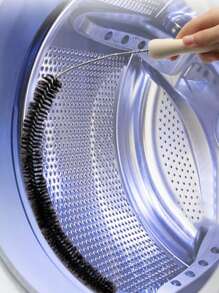 3 件装洗衣机清洁刷，长柄刷子，适用于洗衣机滚筒和管道清洁