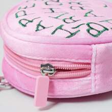 Bolso de mano rosa de la serie Harry Potter, de apariencia elegante y dulce, puede contener teléfonos móviles, carteras, cosméticos y otros artículos, versátil para combinaciones diarias, un regalo dulce ideal (1 pieza) - Rosa - Ver 2