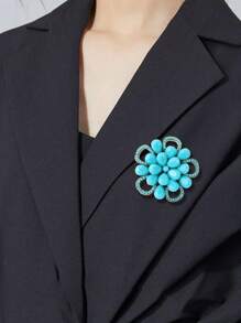 Spilla bohémien alla moda a fiori turca per accessori di abiti da donna, vestiti, tailleur, per feste, banchetti, regalo