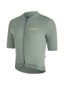 HISERWA 2025 Premium Cycling Jersey Short Sleeve - Seamless Tape Tech & Anti-Slip Wide Hem | 3+1 Zipper PocketS + Ventilated Back Design | Quick-Dry Breathable Fabric For Road Bike/Mountain Bike (Men's High-Performance Cycling Wear)
