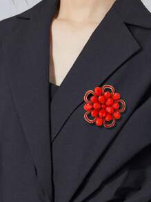 Spilla bohémien alla moda a fiori turca per accessori di abiti da donna, vestiti, tailleur, per feste, banchetti, regalo