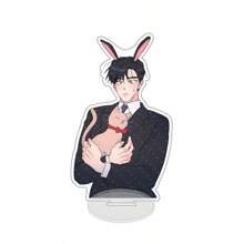 NUEVO Lezhin Comics Accesorio Coreano BL Manhwa "Un árbol sin raíces" Figura de acrílico de 15 CM para decoración de escritorio - Multicolor - Ver 19