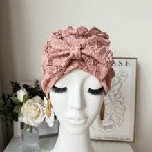 Lace Non-Waterproof Swimming Cap, Comfortable Breathable Fashion Large Head Circumference Cap Suitable For Long Hair, Ideal For Spa, Vacation, Beach Photography