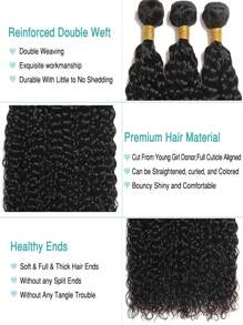 Mongolian Afro Kinky Curly Bundles 1/3/4PCS Human Hair Extensions Unprocessed Virgin Human Hair Weave Bundles Jerry Curl Human Curly Hair Bundles Curly Bundles Curly Bundles Human Hair Curly Human Hair Bundles Curly Hair