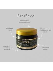 Nutrapel Mascarilla Hyalusilk 360g,tratamiento capilar