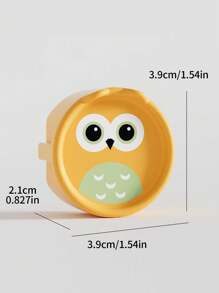 4个欧式双孔婴儿防触电插座盖，儿童安全防护配件