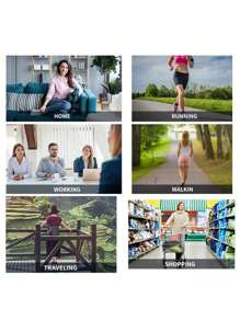 6 Pairs Women Casual Sports Ankle Socks For Daily Wear - Multicolor - View 7