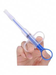 1pc Pet Pill Plunger Popper For Small Cats Dogs Pill Gun Dispenser Shooter Pet Piller Soft Tip Tablet Syringe Pusher Animal Medicine Feeder For Feeding Accessories