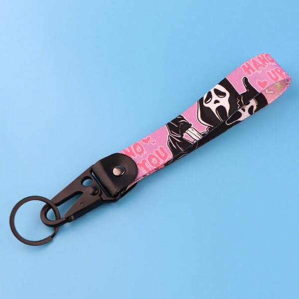 1pc Eagle Beak Keychain/Carabiner, Horror Series Brooch, Suitable For Backpacks, Bags And Clothing, A Perfect Gift For Friends Car Accessories Bag Charm School