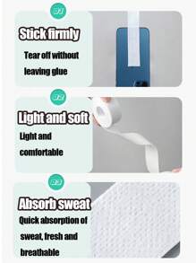 3pcs Disposable Self-Adhesive Collar Patches, Invisible Shirt Collar Covers, Sweatband Brim Stickers To Prevent Soiling On Collar, Cuffs And Hat Brim Summer Cooling,Beach,Travel