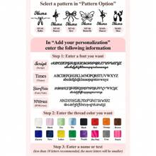 1 Stück Personalisierter Kindergartenrucksack Süßer Kleinkinderrucksack mit Schleife, Preppy Rucksack Schultasche Mädchen Tanztasche Geschenk