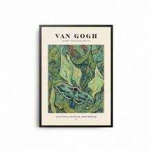 1pc Famous Vintage Artist Van Gogh Mid-Century Posters The Starry Canvas Painting Wall Arts Museum Living Room Home Decor No Frame