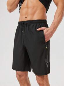 2025夏季新款时尚男士运动跑步训练透气冰丝休闲短袖T恤短裤套装