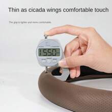 Napa Nappa Leather Steering Wheel Cover New Quick Turn Non-Slip Breathable Ultra-Thin Universal Grip Cover Suitable For Four Seasons Car Accessories - 紅色 - 查看 7