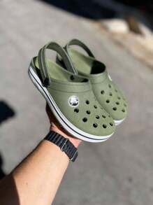 Unisex ADULT Slipper Sandal New Release - Army Green - View 3