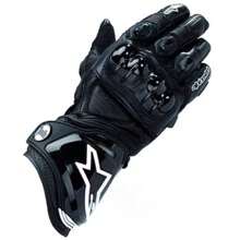 Alpinestars Guantes de motocicleta GP-PRO para hombres, de cuero genuino, para carreras de moto, resistentes al desgaste, para motocross, transpirables, con nudillos duros y compatibles con pantalla táctil - Multicolor - Ver 19