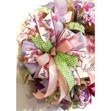 Hummingbird Wreath, Hummingbird Welcome Wreath, Welcome Wreath, Spring Wreath, Summer Wreath, Mother's Day Gift, Spring/Summer Door Wreath