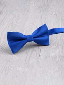 1pc Men's Solid Color Fashion Bowknot For Everyday Decorative Casual Use