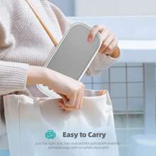 Portable Jewelry Cleaner - 3 Modes, 45KHz, For Glasses/Rings/Earrings/Watch Straps - White - View 8