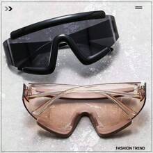 Fashionable Cycling Wind-Resistant Futuristic Glasses, Outdoor Driving Fashion Glasses, Casual Leisure