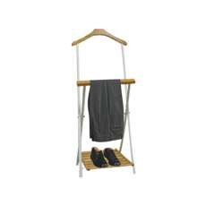 Estante Plegable For Tender Clothes, Estante De Secado Plegable For Ropa Para Interiores Y Exteriores, Toallero Independente Extra Largee - 黑色 - 查看 3