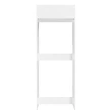 Porta Refrigerador Madesa Glamy 1 Puerta Abatible Color Blanco - Blanco - Ver 7