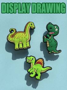 22 PCS Dinosaur Series Is A Set Of Beautiful Decorations Full Of Children's Fun And Creativity. - Green - View 5