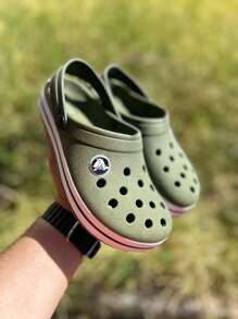 Unisex ADULT Slipper Sandal New Release - Army Green - View 2