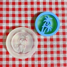 Coconut Tree Resin Casting Mold, Silicone Mold Accessories, Resin Liquid Mold, Resin Keychain, Silicone Mold, Resin Mold - Silicone - View 5