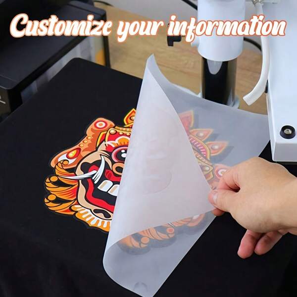 Gepersonaliseerde DTF Vinyl Transfer Sticker - Personaliseer uw zelfgemaakte T-shirt- en kussendecoratie, Huistextiel | Multicolor, gebruiksvriendelijk warmteoverdrachtsvinyl voor het maken van stoffen, Stoffen stickers, Multifunctioneel, Duurzaam, Schimmelwerend, Decoratief, Herbruikbaar, Prachtig, Stijlvol, Hoge kwaliteit, Ideale cadeaus voor hem, Huis, Tuin, Kantoor, Voor jubilea, Voor Valentijnsdag, Voor Moederdag, Voor verjaardagen, Voor Vaderdag, Voor afstuderen, Voor bruiloften, Voor housewarming